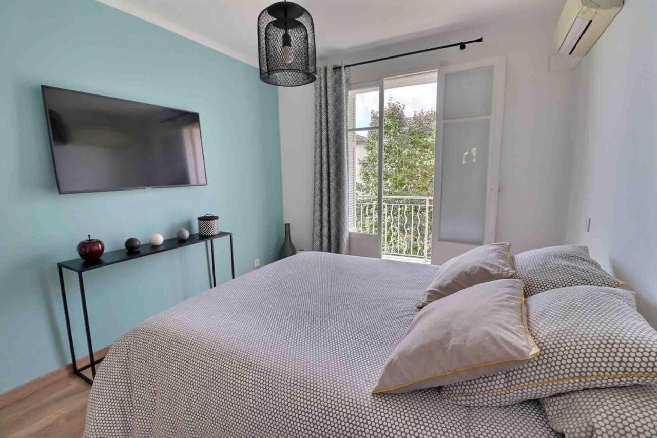 Charmant T2 Avec Balcon - Parking, Ac, Wifi Ajaccio  Exterior foto